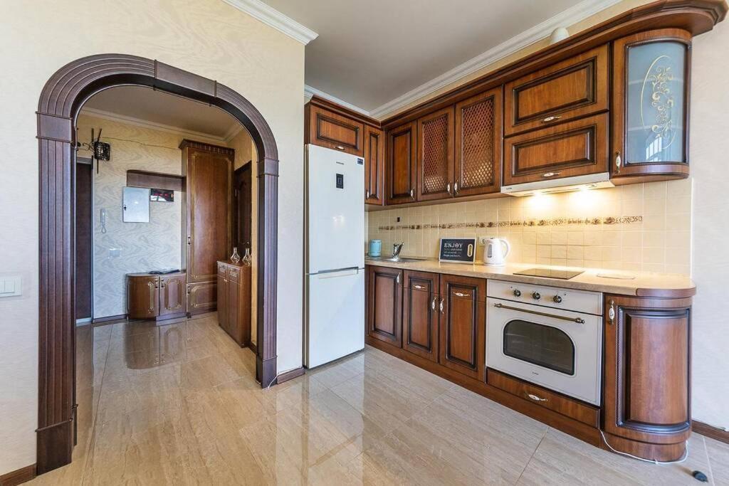 Apartments With Crazy Panoramic View Of The Dniepr Kiev Exterior foto