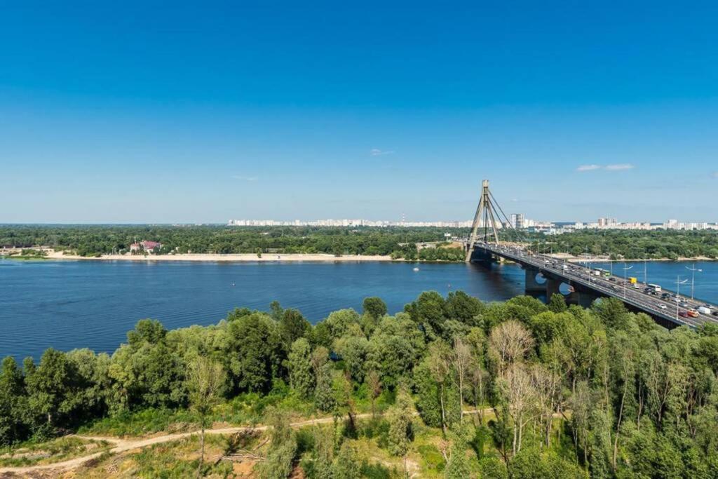 Apartments With Crazy Panoramic View Of The Dniepr Kiev Exterior foto